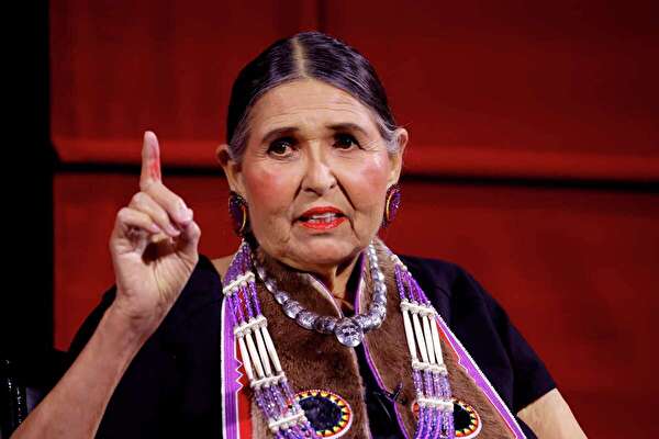 Sacheen Littlefeather in 2017